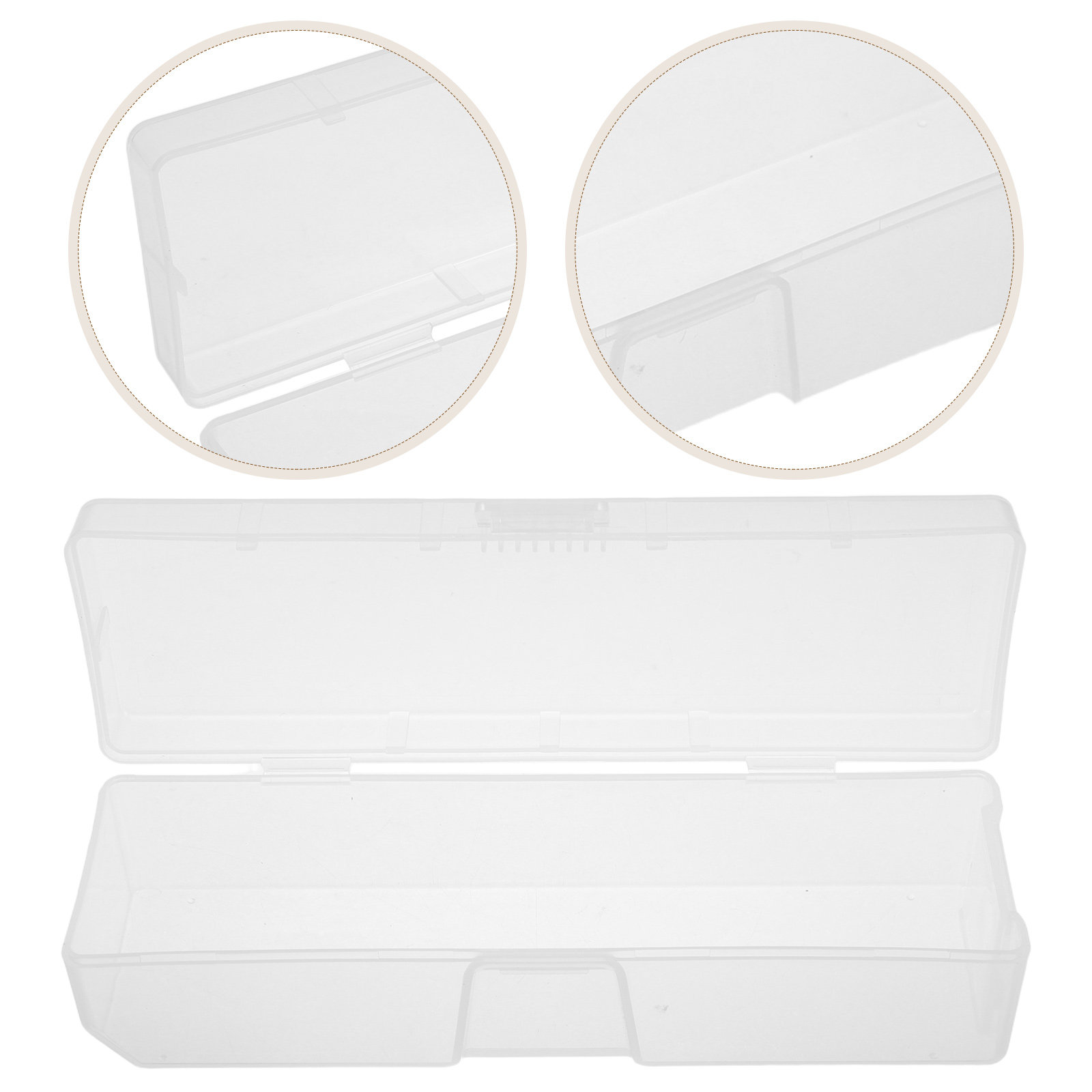 Mask Case Hard Shell - Schnorchelmasken-Etui, Hartschale, transparent, leicht, tragbar, Reise-Tauchmasken-Aufbewahrungsbox,