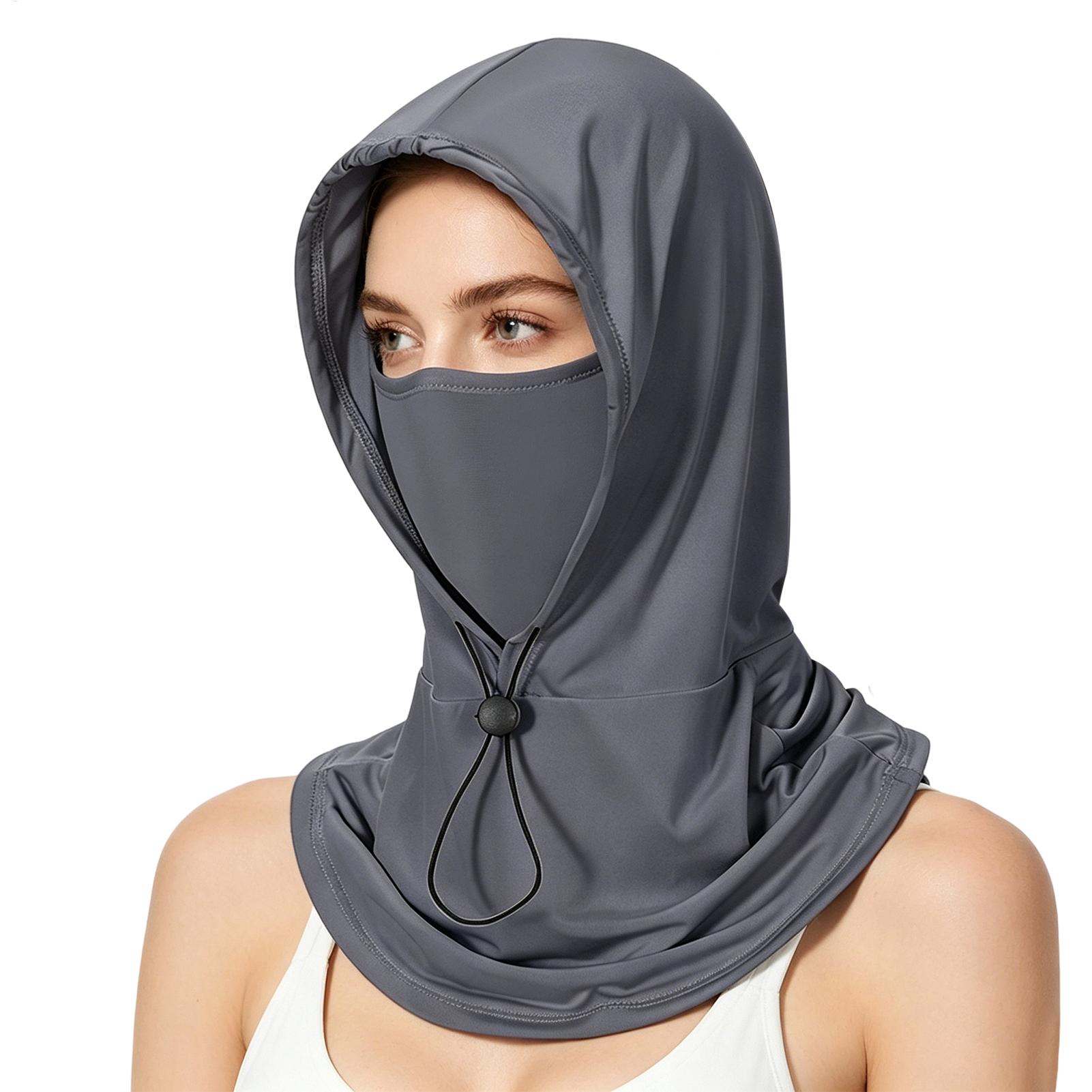Kids Face Mask - UV-Schutz Kühlende Balaclava Atmungsaktive Eisseide Vollgesichtsmaske