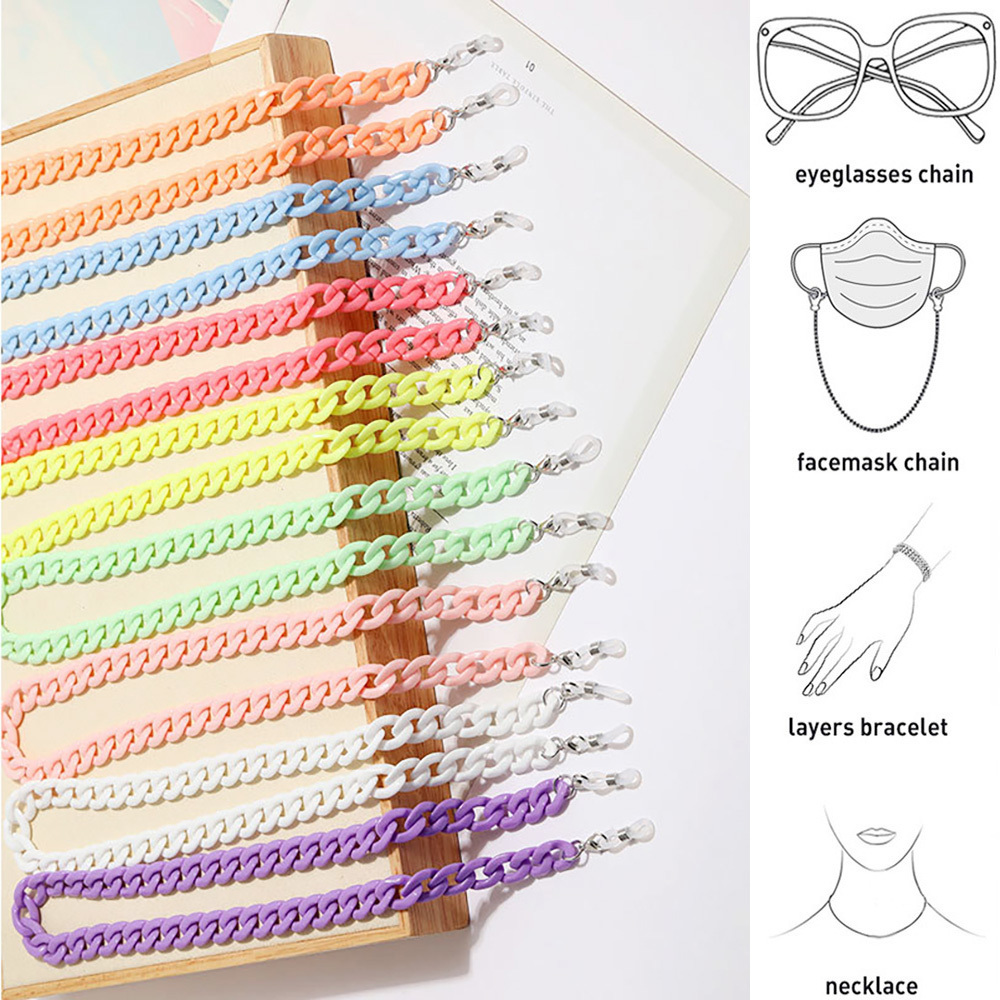 2023 Retro Harz Anti-skid Gläs – Mask Chain Holder Bewertung und Preis