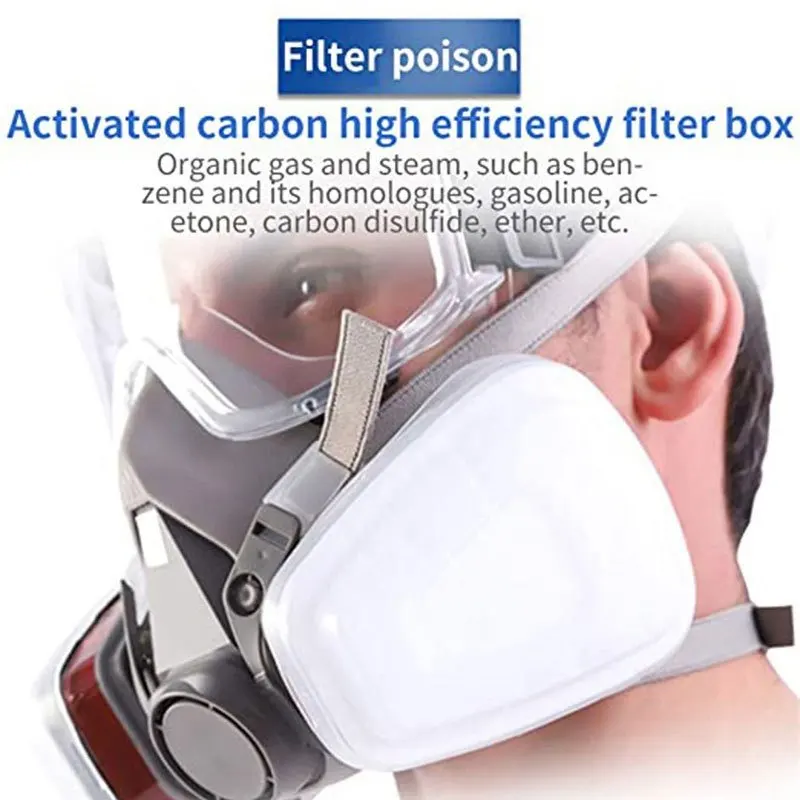 7-in-1 gasdichte Halbgesichtsm – Respirator Half Face Bewertung und Preis