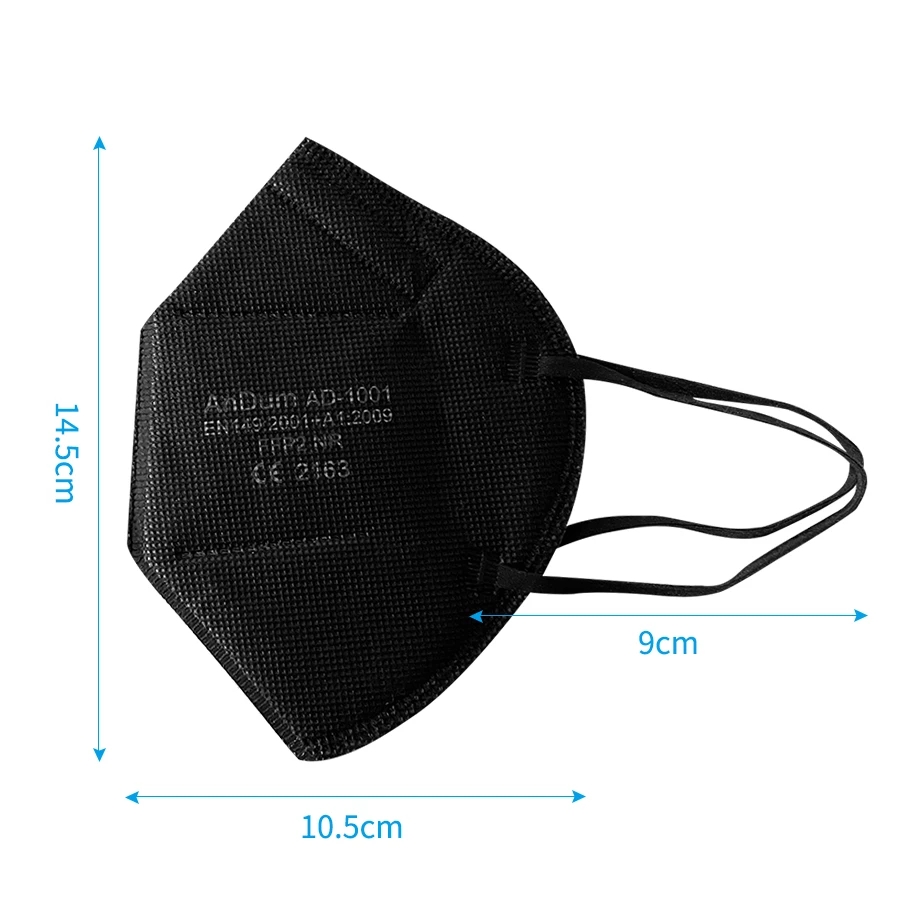 5 Stück FFP2-Maske, CE-zugelas – Respirator Half Face Bewertung und Preis